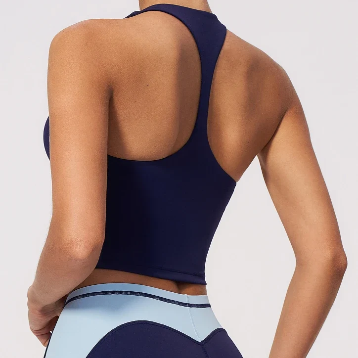 SPARK Color Block Yoga Quick Dry Tank Top ZC2567