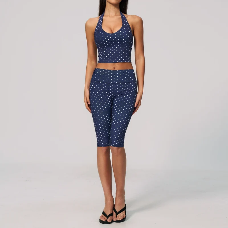SPARK New Polka Dot Yoga Set For Women ZC4551-1
