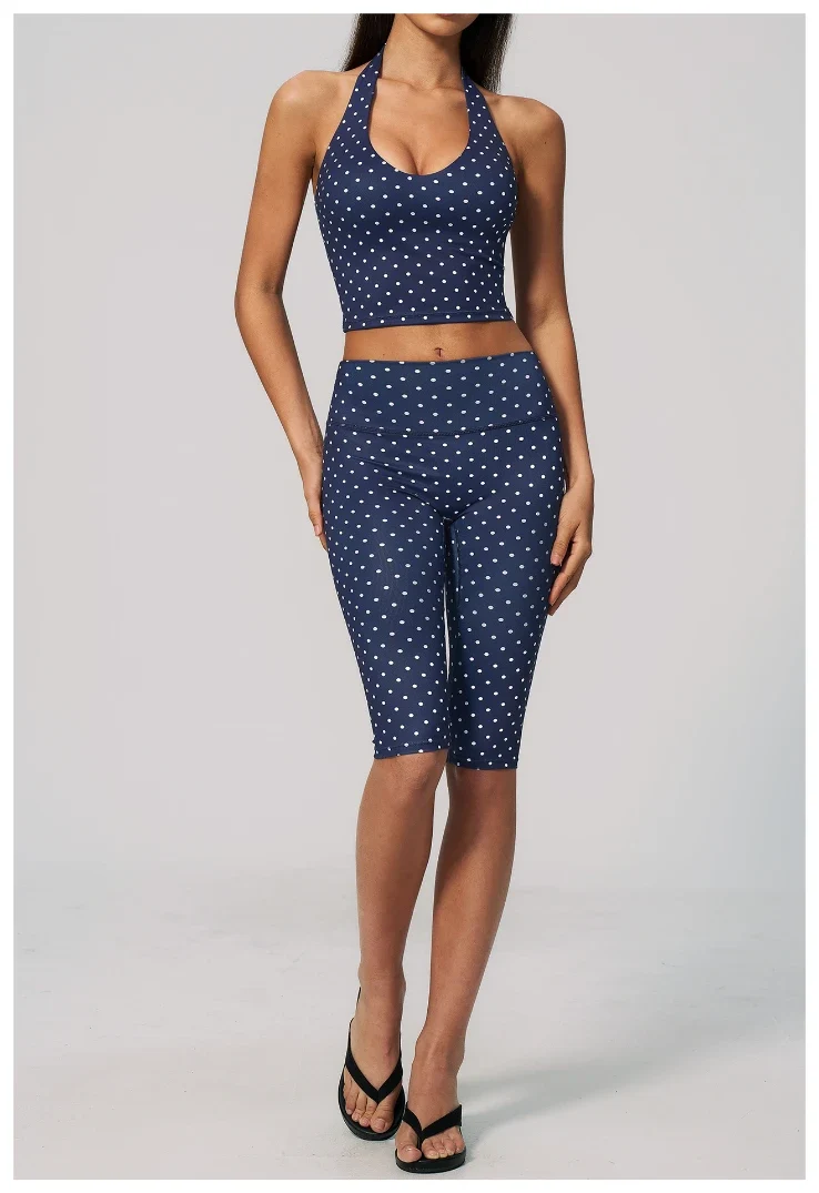 SPARK New Polka Dot Yoga Set For Women ZC4551-1