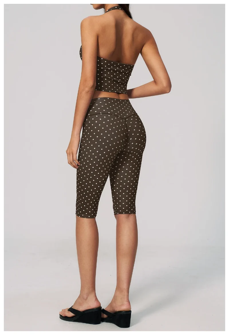 SPARK New Polka Dot Yoga Set For Women ZC4551-1