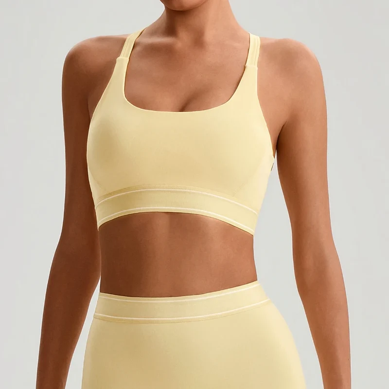 SPARK Women's High Impact Adjustable Back Closure Yoga Bra LQ2231