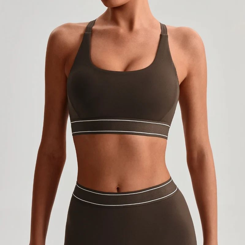 SPARK Women's High Impact Adjustable Back Closure Yoga Bra LQ2231