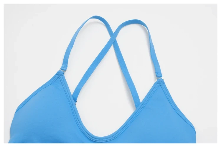 SPARK Seamless Ribbed 3-Way Convertible Yoga Sports Bra ZC3597