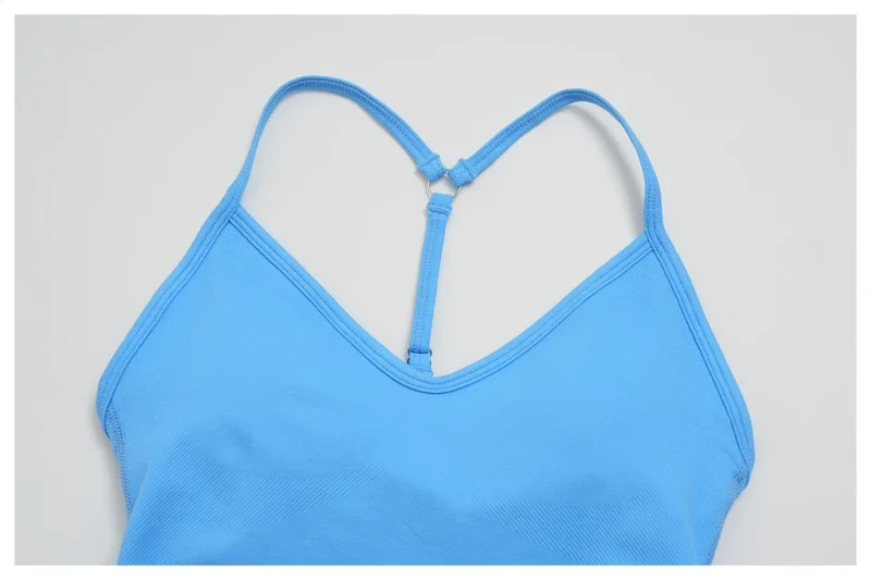 SPARK Seamless Halter Neck Y-Back Yoga Fitness Tank Top ZC3597