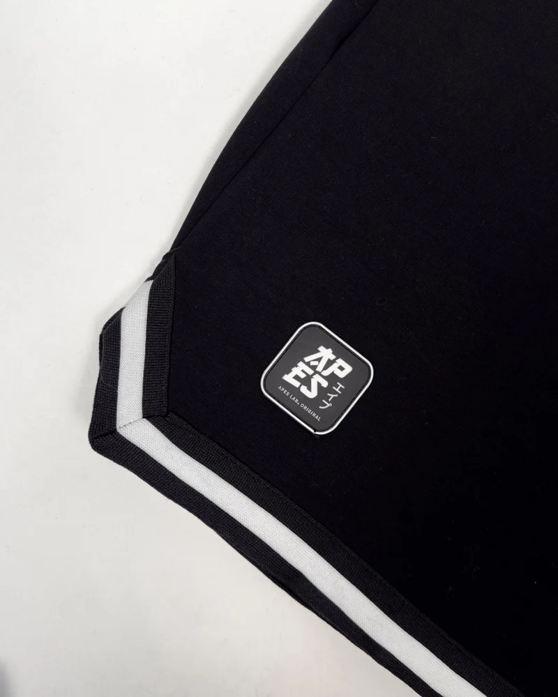 Apes Lab. Original Japan Stamp Basket Shorts - Black