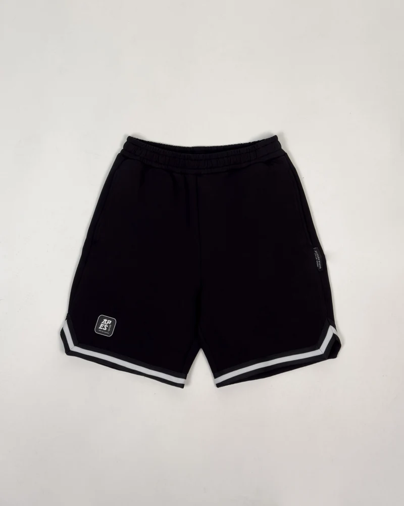 Apes Lab. Original Japan Stamp Basket Shorts - Black
