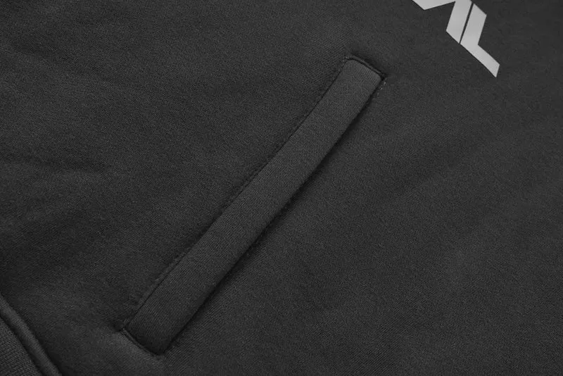 Apes Essentials UNIT Crop Oversize Hoodie - Dark Gray