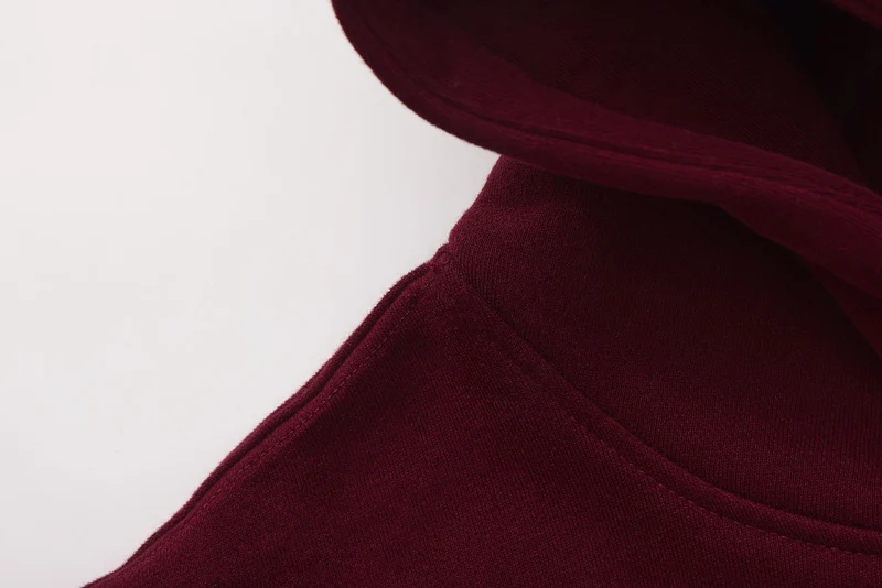 Apes Essentials UNIT Crop Oversize Hoodie - Red Velvet
