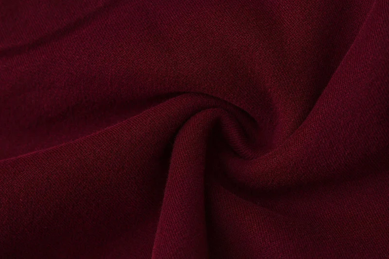 Apes Essentials UNIT Crop Oversize Hoodie - Red Velvet