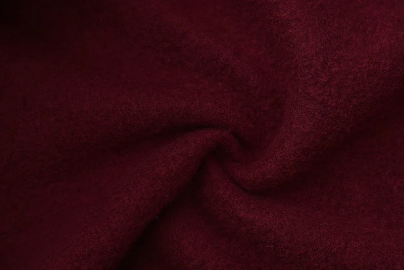 Apes Essentials UNIT Crop Oversize Hoodie - Red Velvet