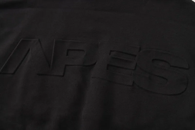 Apes Essentials UNIT Crop Oversize Hoodie - Black