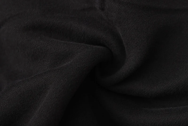 Apes Essentials UNIT Crop Oversize Hoodie - Black