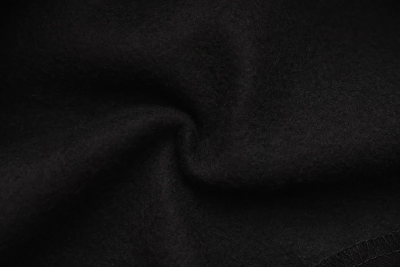 Apes Essentials UNIT Crop Oversize Hoodie - Black