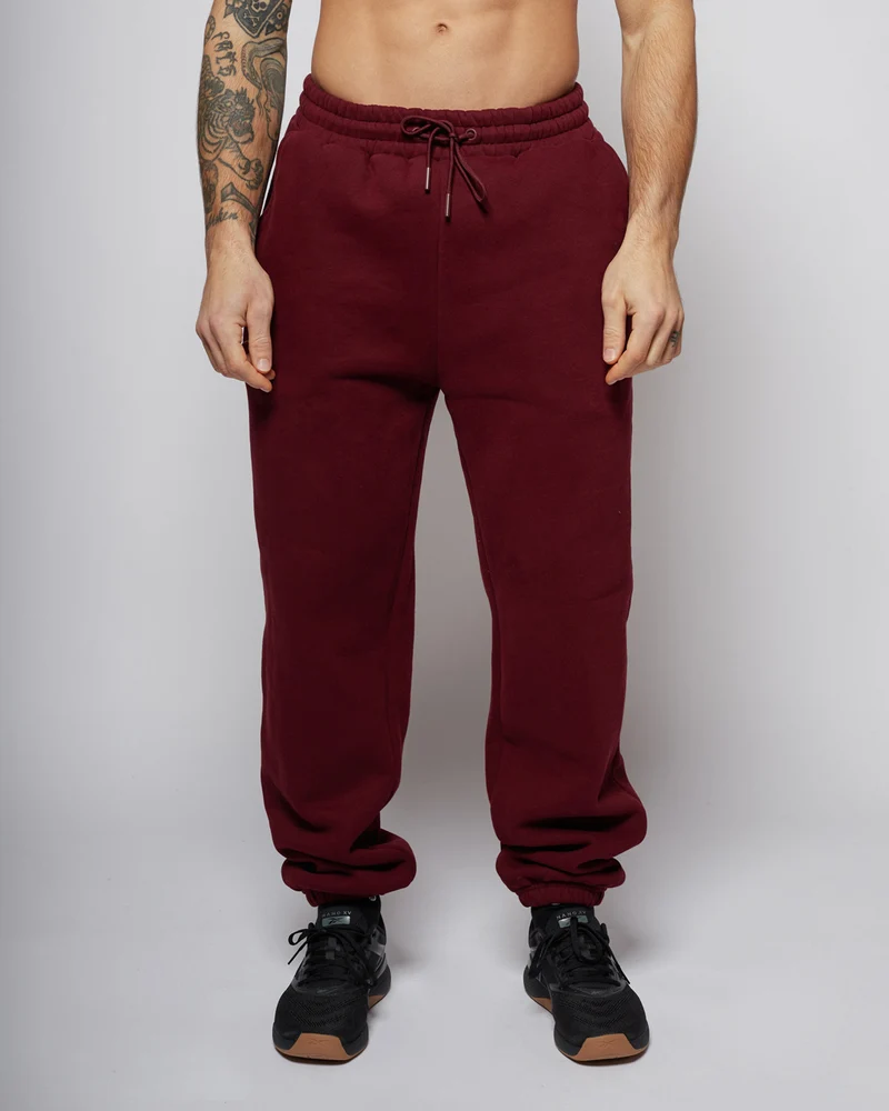 Apes Essentials UNIT Tapered Pants - Red Velvet