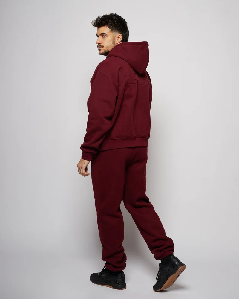 Apes Essentials UNIT Tapered Pants - Red Velvet