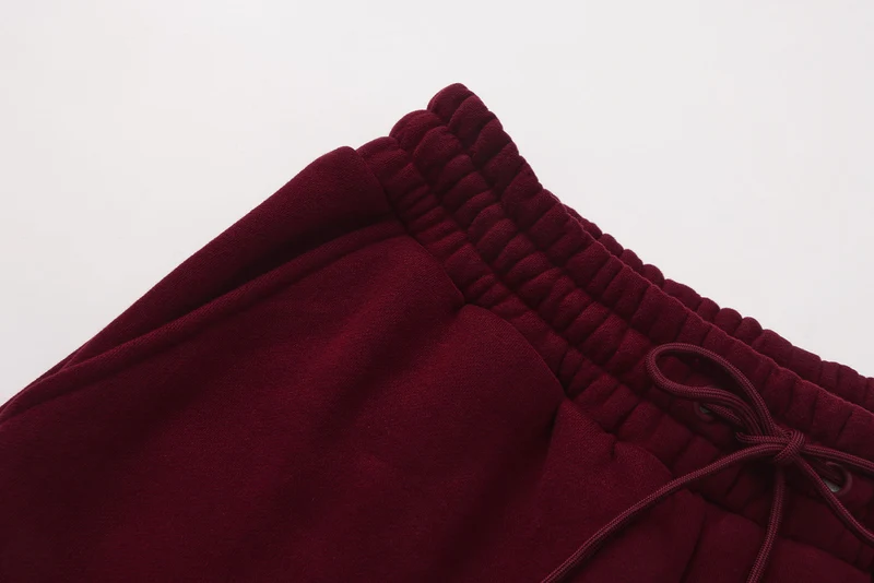 Apes Essentials UNIT Tapered Pants - Red Velvet