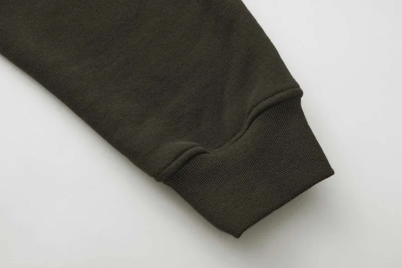 Apes Essentials UNIT Boxy Double Zip Hoodie - Dark Gray