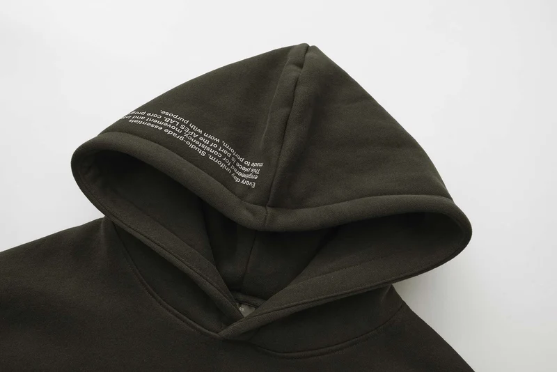Apes Essentials UNIT Boxy Hoodie - Dark Gray