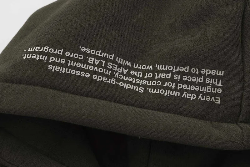Apes Essentials UNIT Boxy Hoodie - Dark Gray