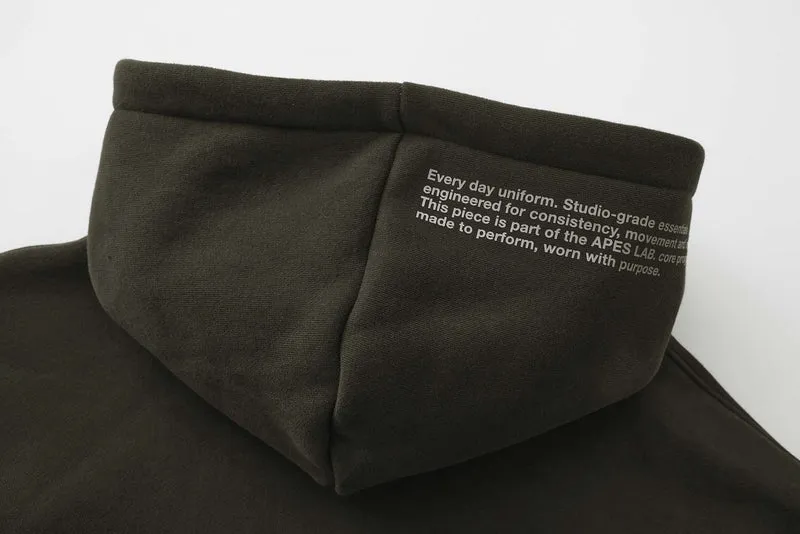 Apes Essentials UNIT Boxy Hoodie - Dark Gray