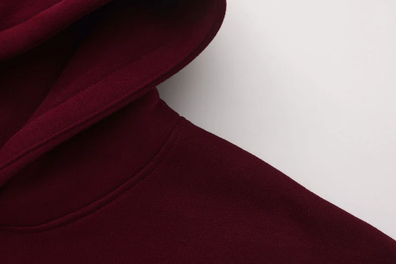 Apes Essentials UNIT Boxy Hoodie - Red Velvet