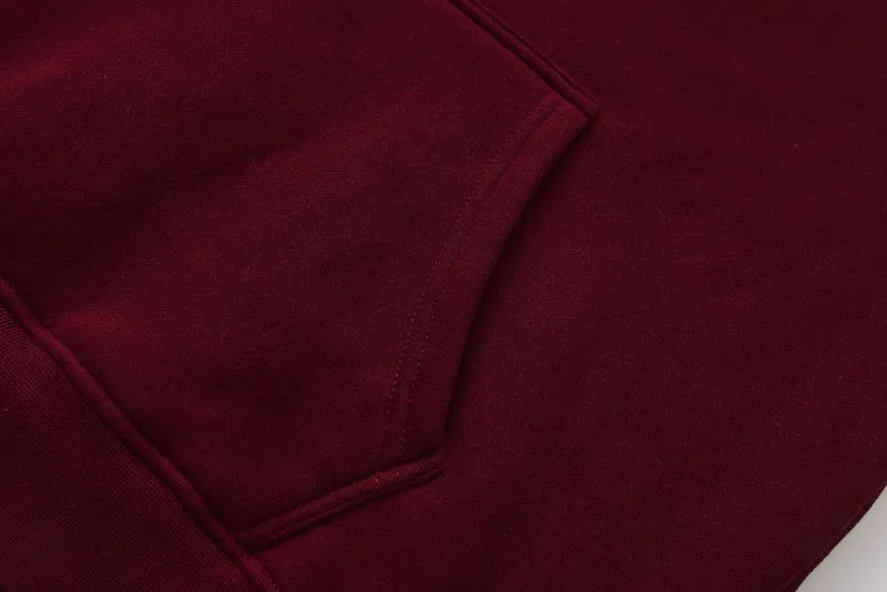 Apes Essentials UNIT Boxy Hoodie - Red Velvet