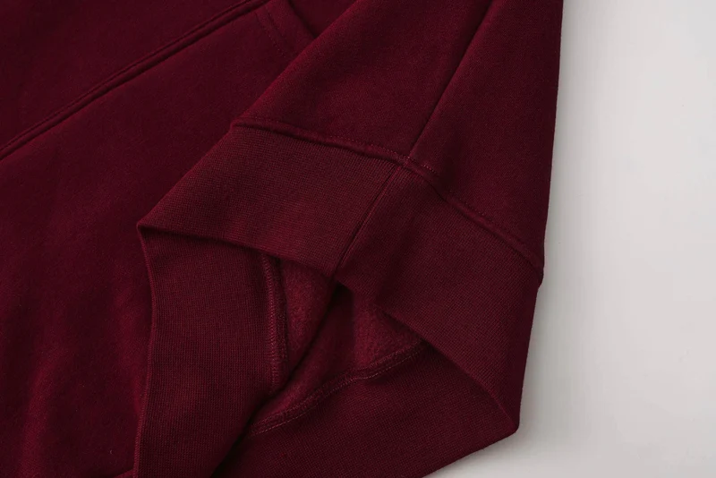 Apes Essentials UNIT Boxy Hoodie - Red Velvet