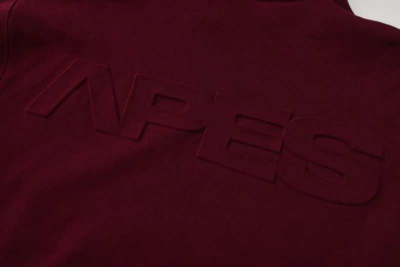 Apes Essentials UNIT Boxy Hoodie - Red Velvet
