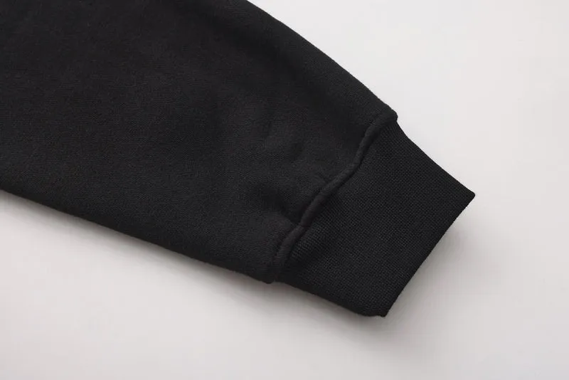 Apes Essentials UNIT Boxy Double Zip Hoodie - Black