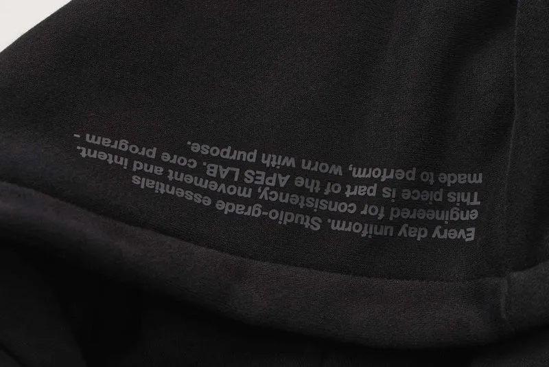 Apes Essentials UNIT Boxy Hoodie - Black