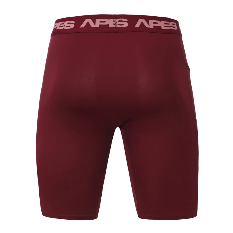 Apes Essentials Skin Compression Shorts - Red Velvet