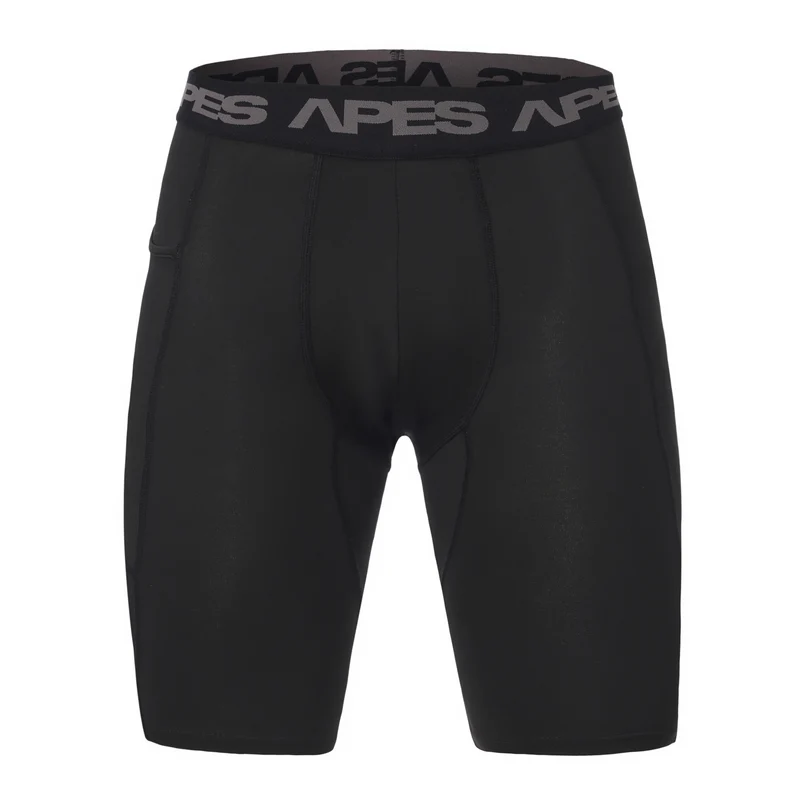 Apes Essentials Skin Compression Shorts - Solid Black