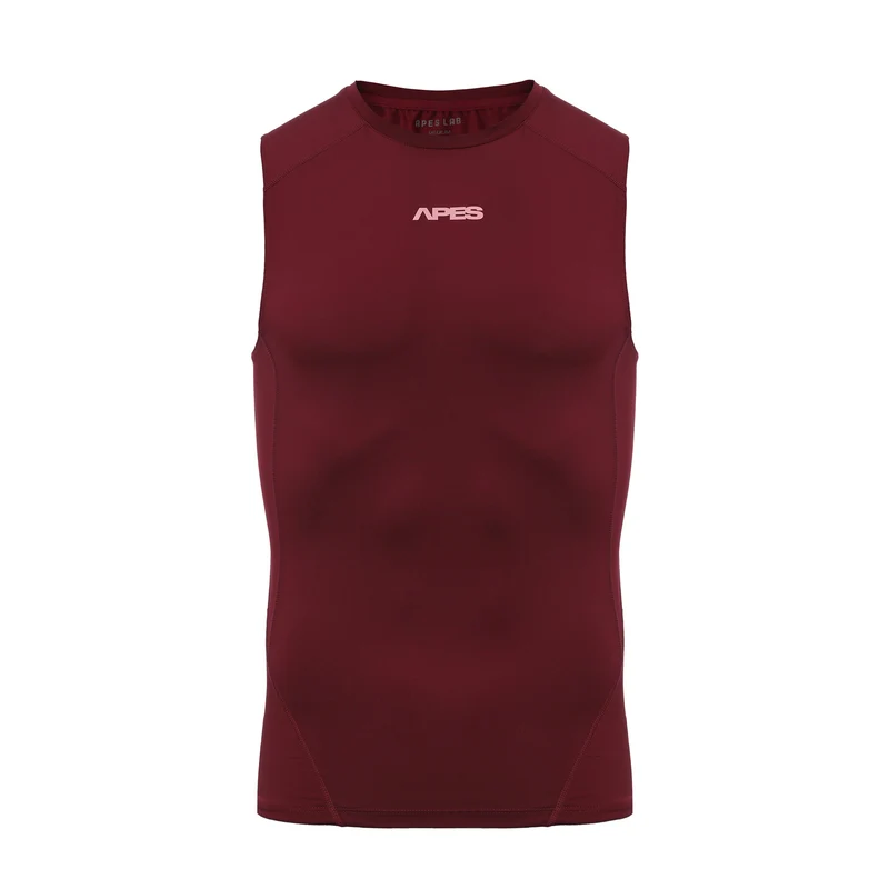 Apes Essentials Skin Compression TANK - Red Velvet