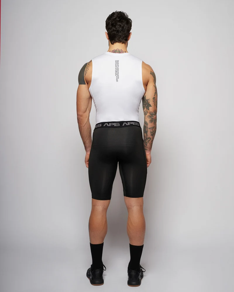Apes Essentials Skin Compression TANK - White