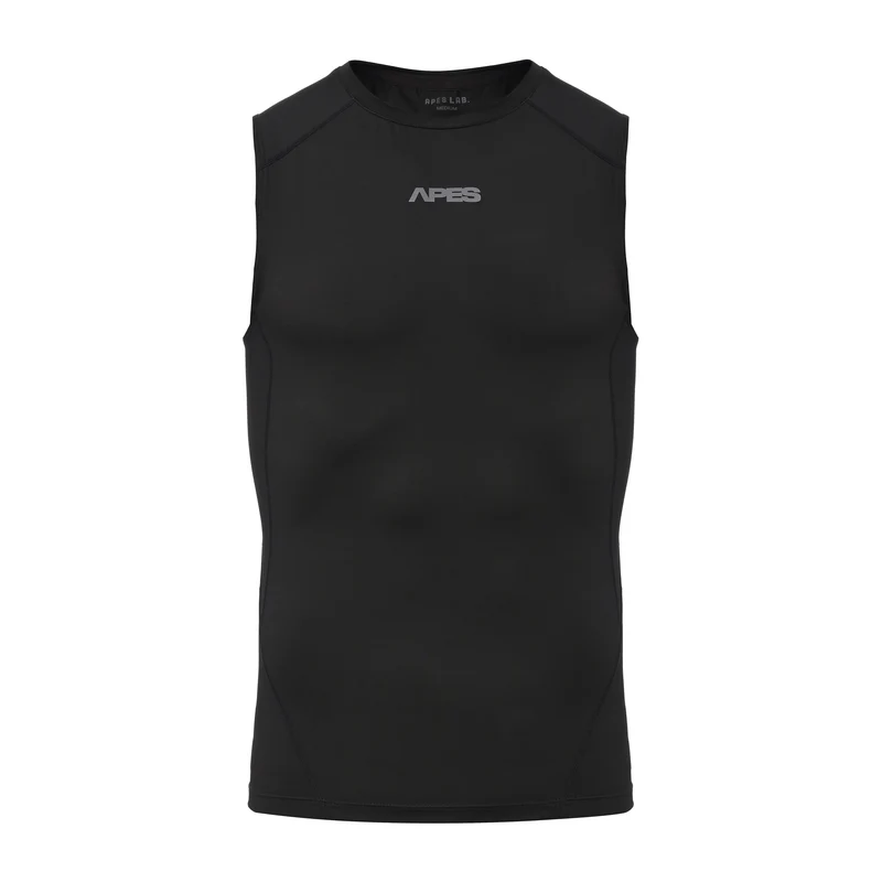 Apes Essentials Skin Compression TANK - Solid Black