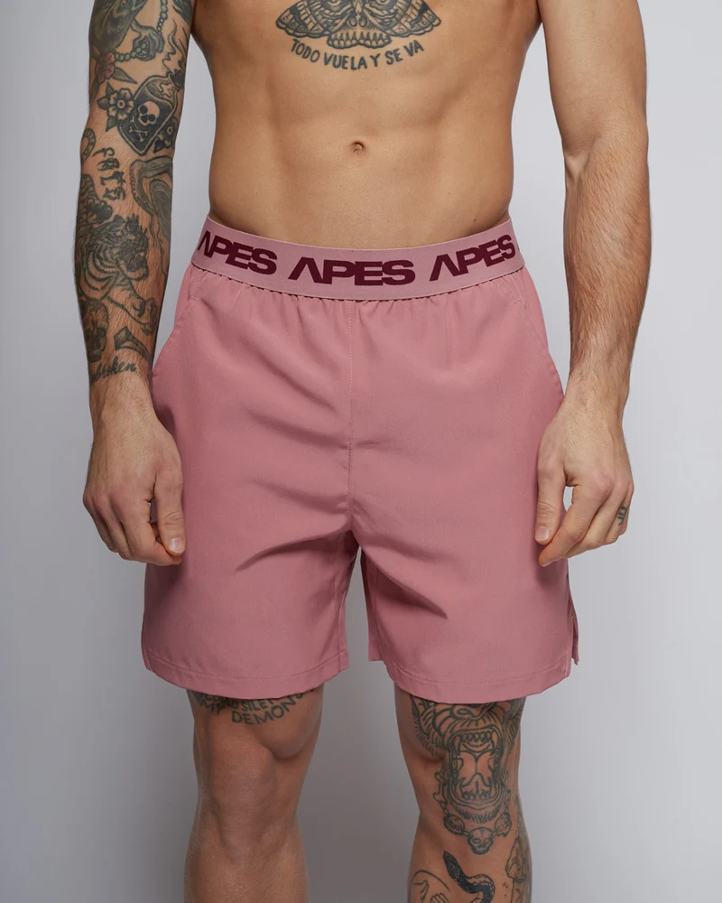 Apes Essentials Rep Training Shorts - Mauve