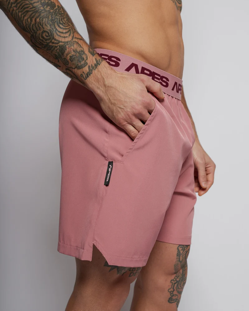 Apes Essentials Rep Training Shorts - Mauve
