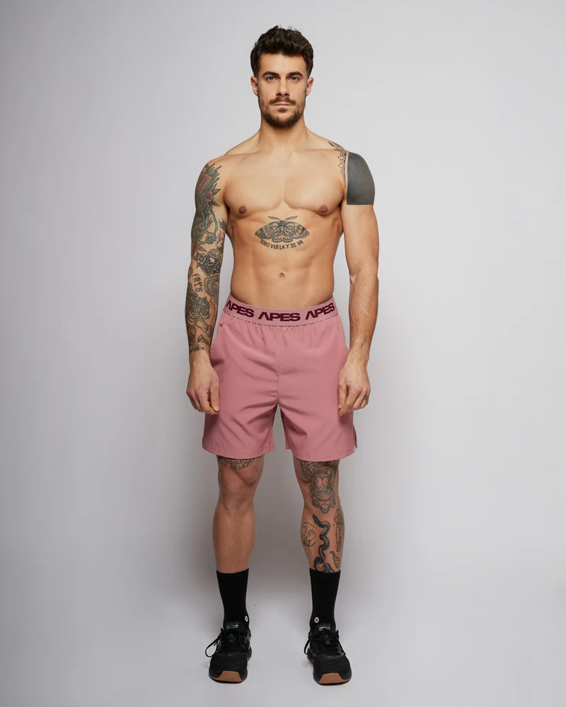 Apes Essentials Rep Training Shorts - Mauve