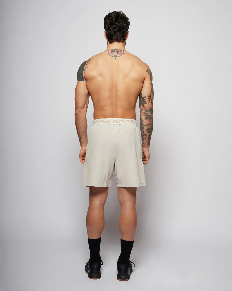 Apes Essentials Rep Training Shorts - Bone White