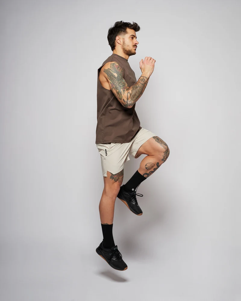 Apes Essentials Rep Training Shorts - Bone White