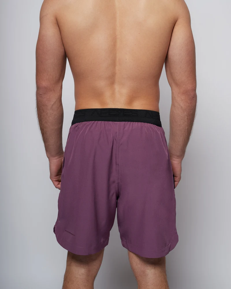 Apes Essentials Flex Training Shorts - Grape