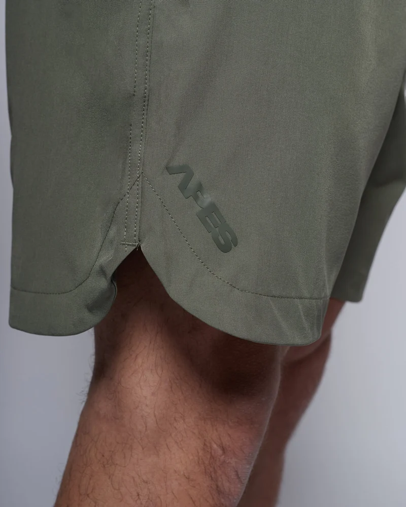 Apes Essentials Flex Training Shorts - Matte Green