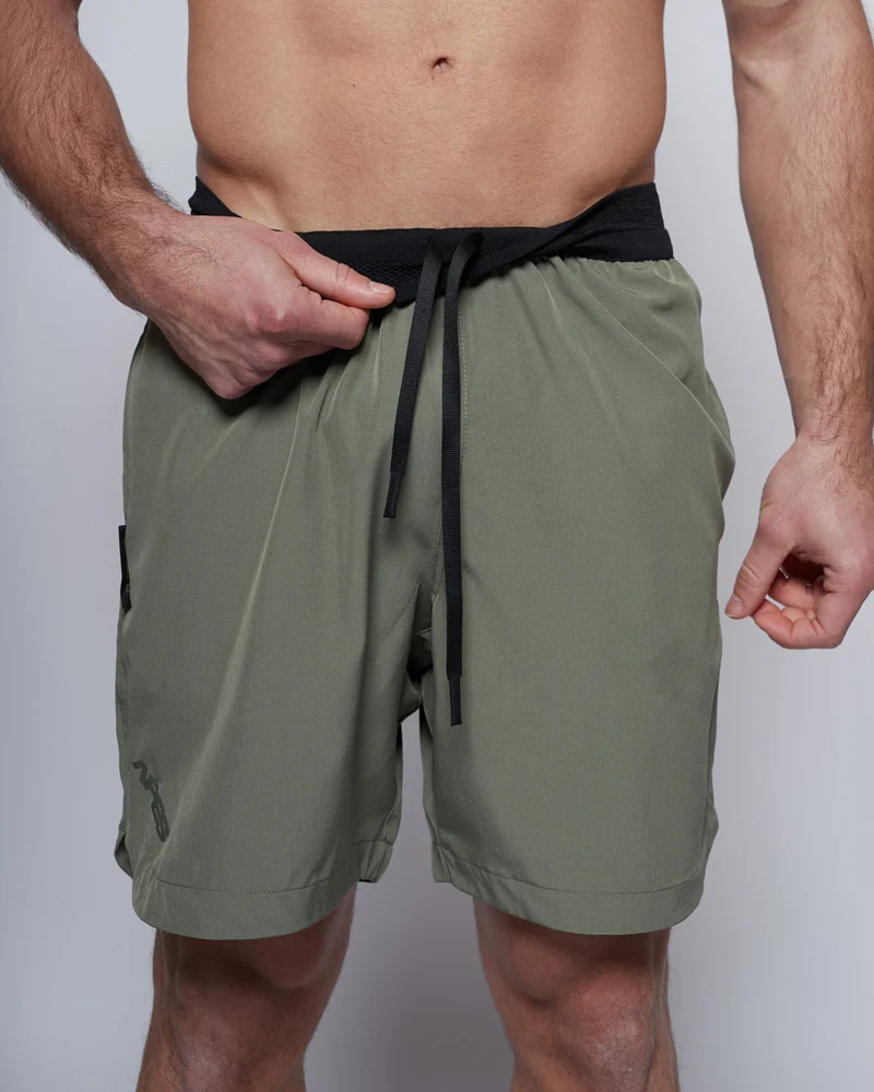 Apes Essentials Flex Training Shorts - Matte Green