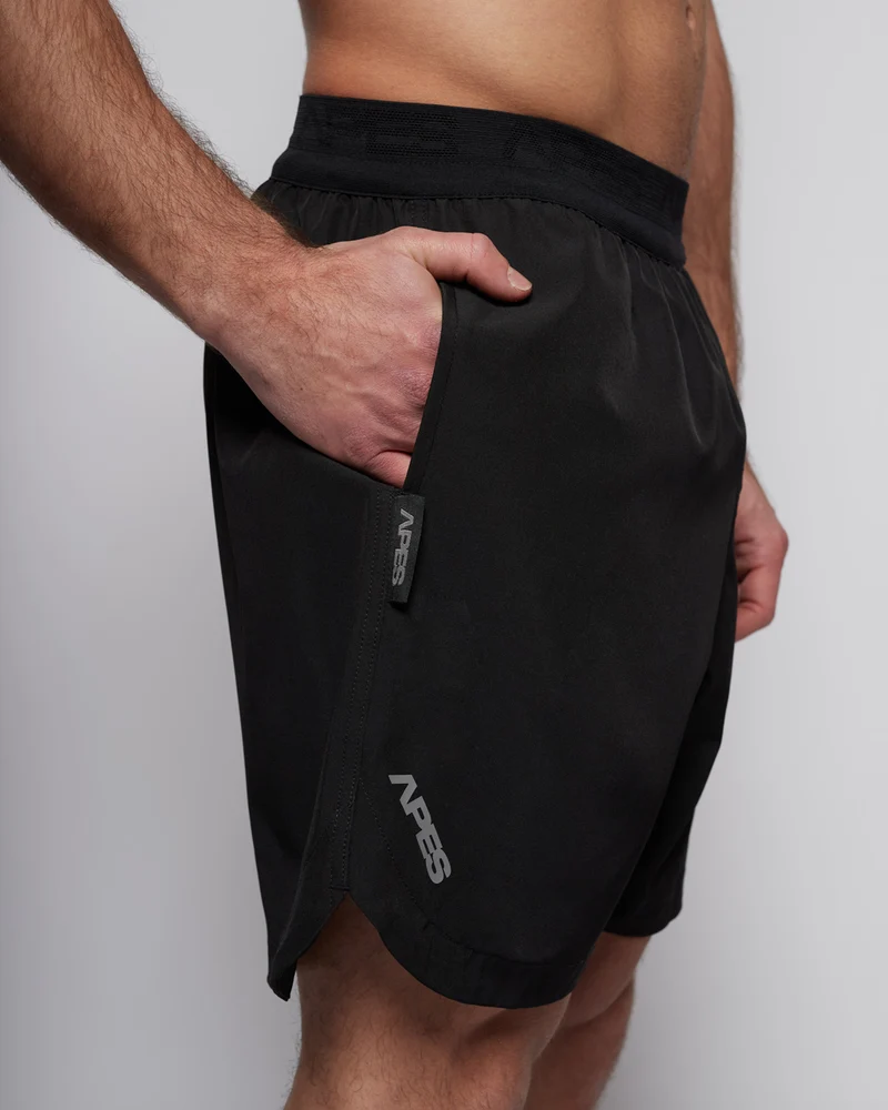 Apes Essentials Flex Training Shorts - Black