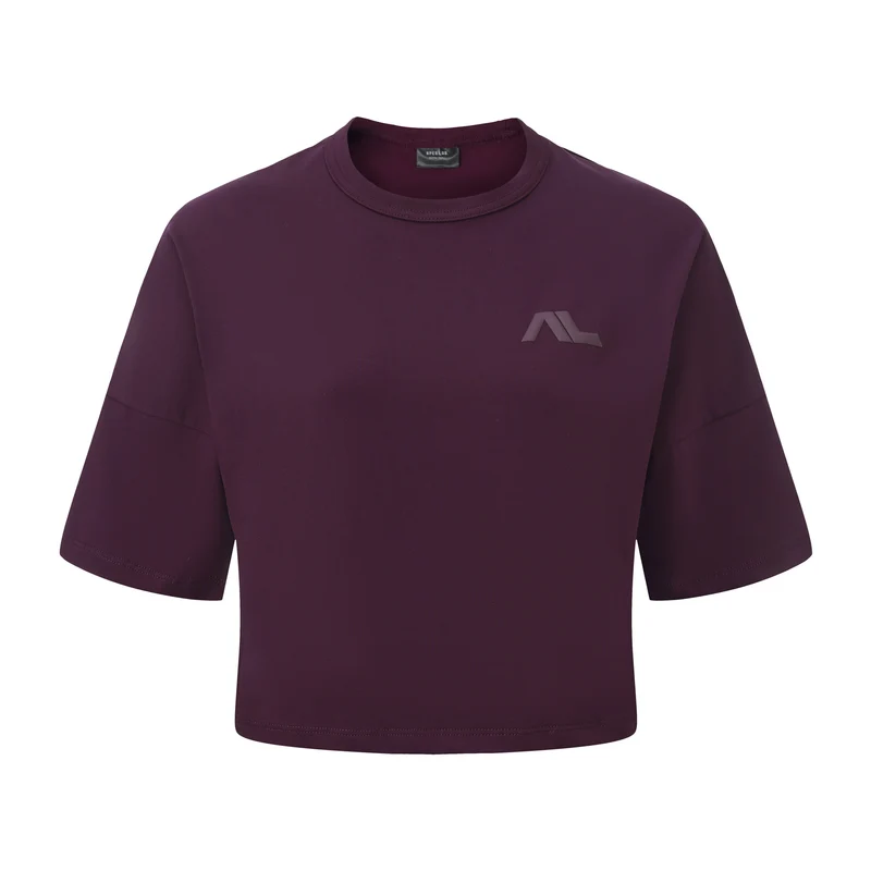 Apes Essentials Bold Crop Tshirt - Night Bloom