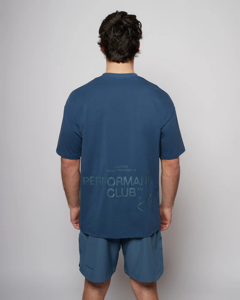 Apes Essentials Club Drop Tshirt - Midnight Blue