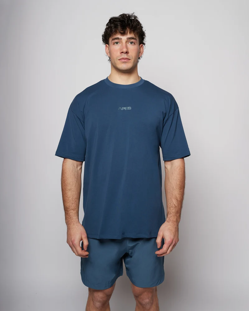 Apes Essentials Club Drop Tshirt - Midnight Blue