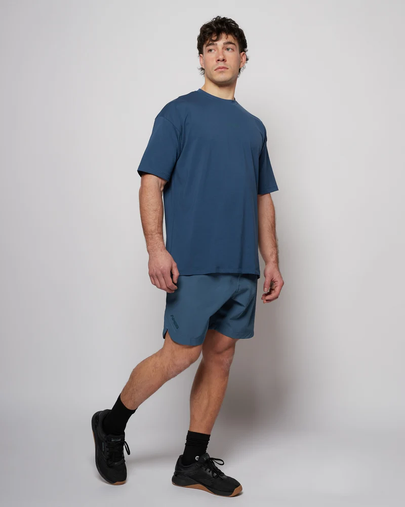 Apes Essentials Club Drop Tshirt - Midnight Blue