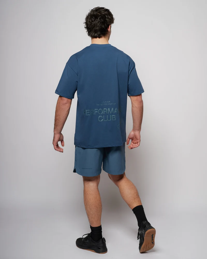 Apes Essentials Club Drop Tshirt - Midnight Blue