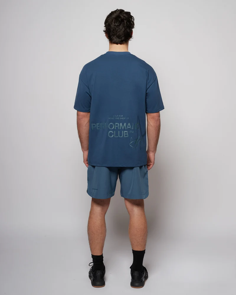 Apes Essentials Club Drop Tshirt - Midnight Blue